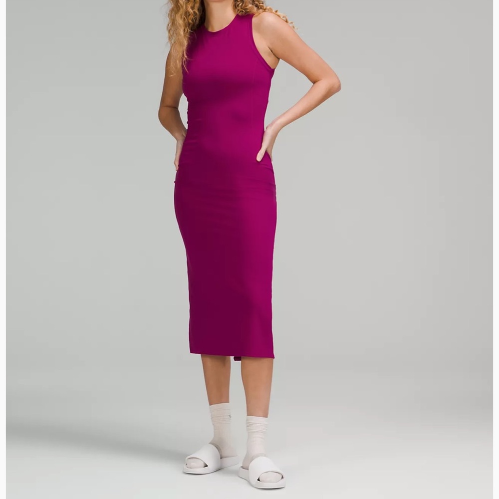 Lululemon All Aligned midi dress